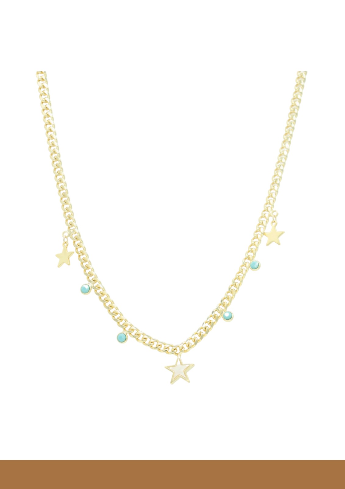 Turquoise Stars necklace